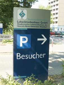 Besucherparkplatz